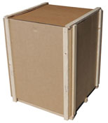 wood cleated corrugated boxes and crates